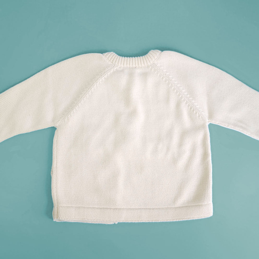 Keebee Organic Cotton Personalized Sweater With Your Baby's Name