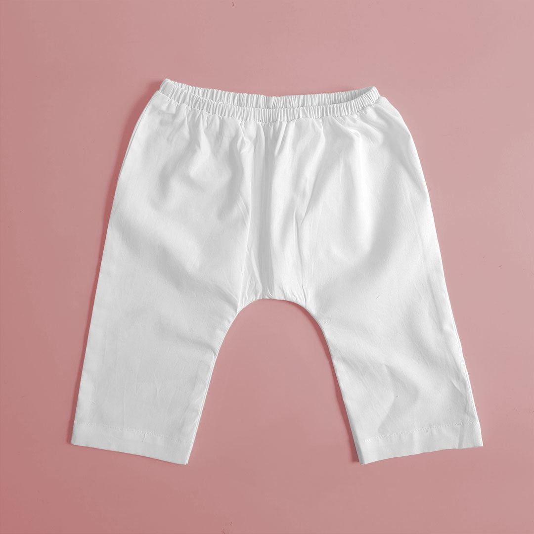 Keebee Organic Cotton Newborn Boys Purple Kurta Set - Birdcage Garden