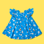 Keebee Organic Cotton Printed Iris Baby Girl Dress