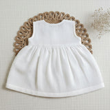 Baby Girl Overlap Dress, Bloomer and Accessories Hamper - Lil Hearts