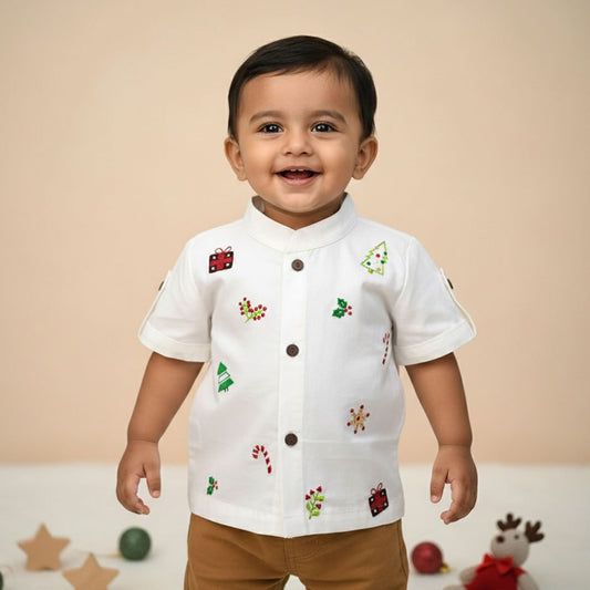 Embroidered Shirts - Merrymas