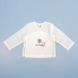 Full Sleeve Embroidered Baby Jabla - Bee Happy