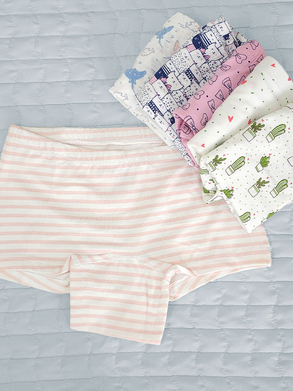 Girls Boyshorts - Pack of 6