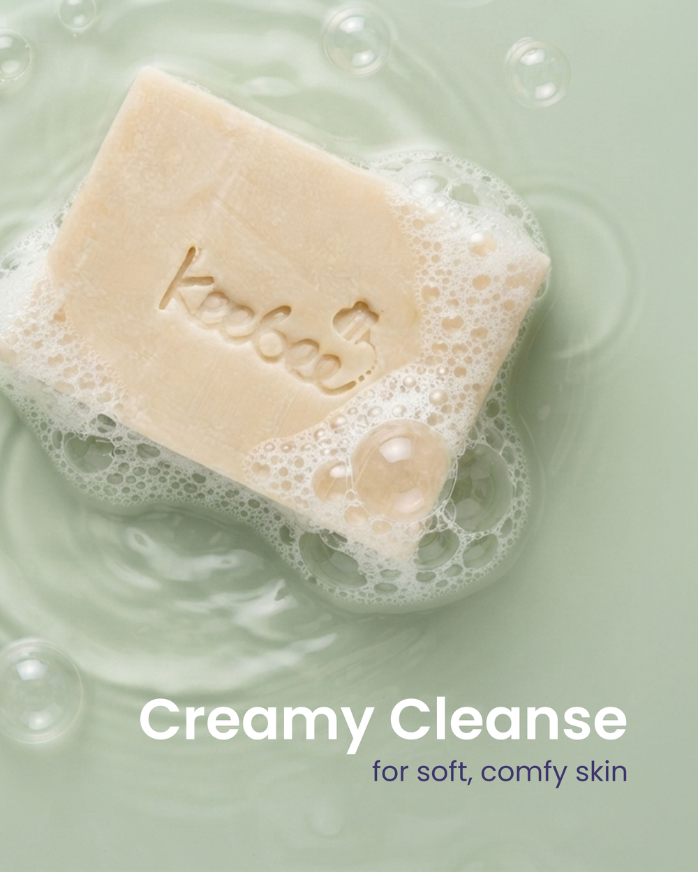 Castile Baby Soap - Olive Oil-Based Gentle Soap for Sensitive Baby Skin (100g)