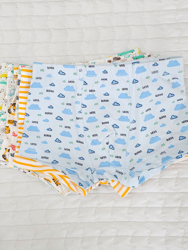 Boys Boxer Briefs - Pack of 6
