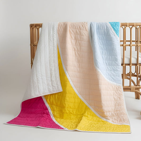 Keebee Organic Cotton Quilt - Multicolor