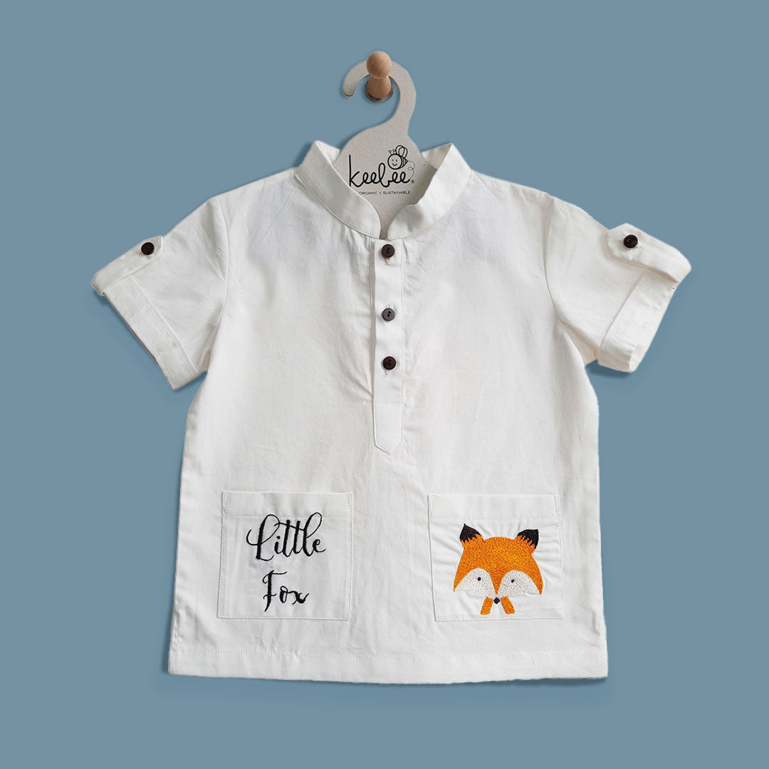 Embroidered Shirt - Lil Fox