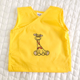 Unisex Baby Embroidered Yellow Jabla - Goofy the Giraffe