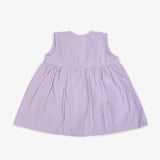 Hand Embroidered Lilac Dress