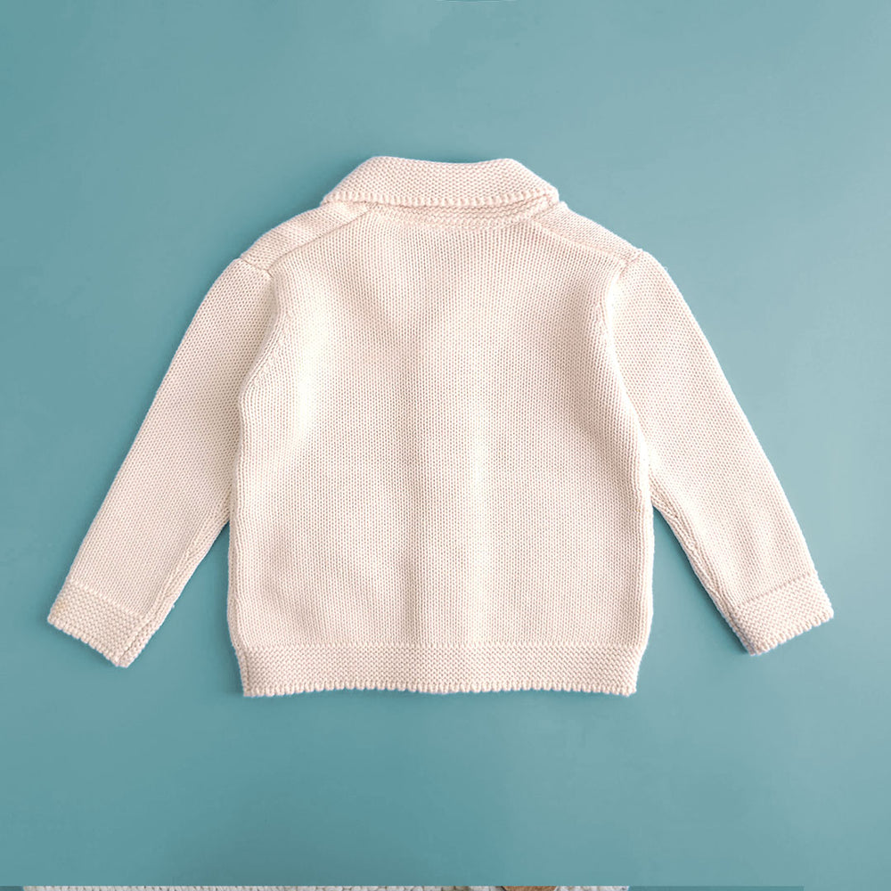 Embroidered Cardigan - Sunshine