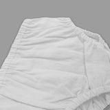 Putta Textured Diaper / Nappy Cover - White