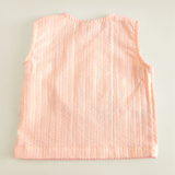 Unisex Baby Embroidered Sweet Peach Jabla - Rocking Horsey