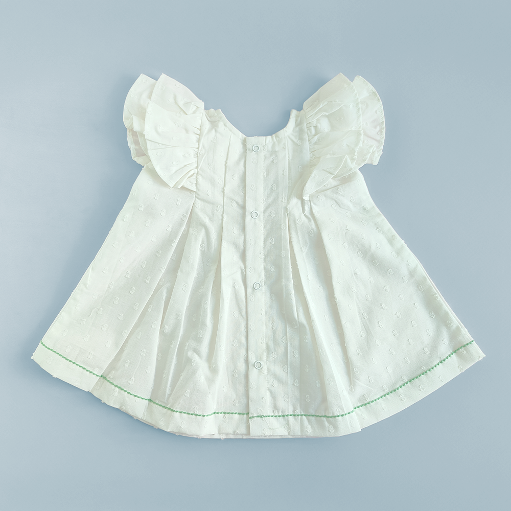 White Iris Dress - Marigold