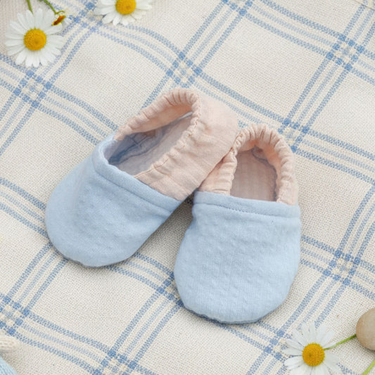 Keebee Organic Cotton Soft Textured Multicolor Baby Shoes