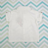 Embroidered Half Sleeve Shirt - Christmas Truck