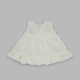 Embroidered Newborn Wrap Dress - Holly