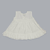 Embroidered Newborn wrap Dress - Panda
