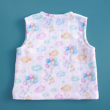 Unisex Baby Printed Jabla - Bunny with Balloons