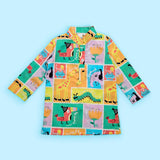Printed Multicolor Kurta paired with Pajama Pants - Zoo Crew