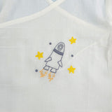 Full Sleeve Embroidered Baby Jabla - Rocket