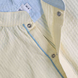 Boys Yellow Embroidered Shirt - Rooster