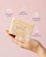 Castile Baby Soap - Olive Oil-Based Gentle Soap for Sensitive Baby Skin (100g)