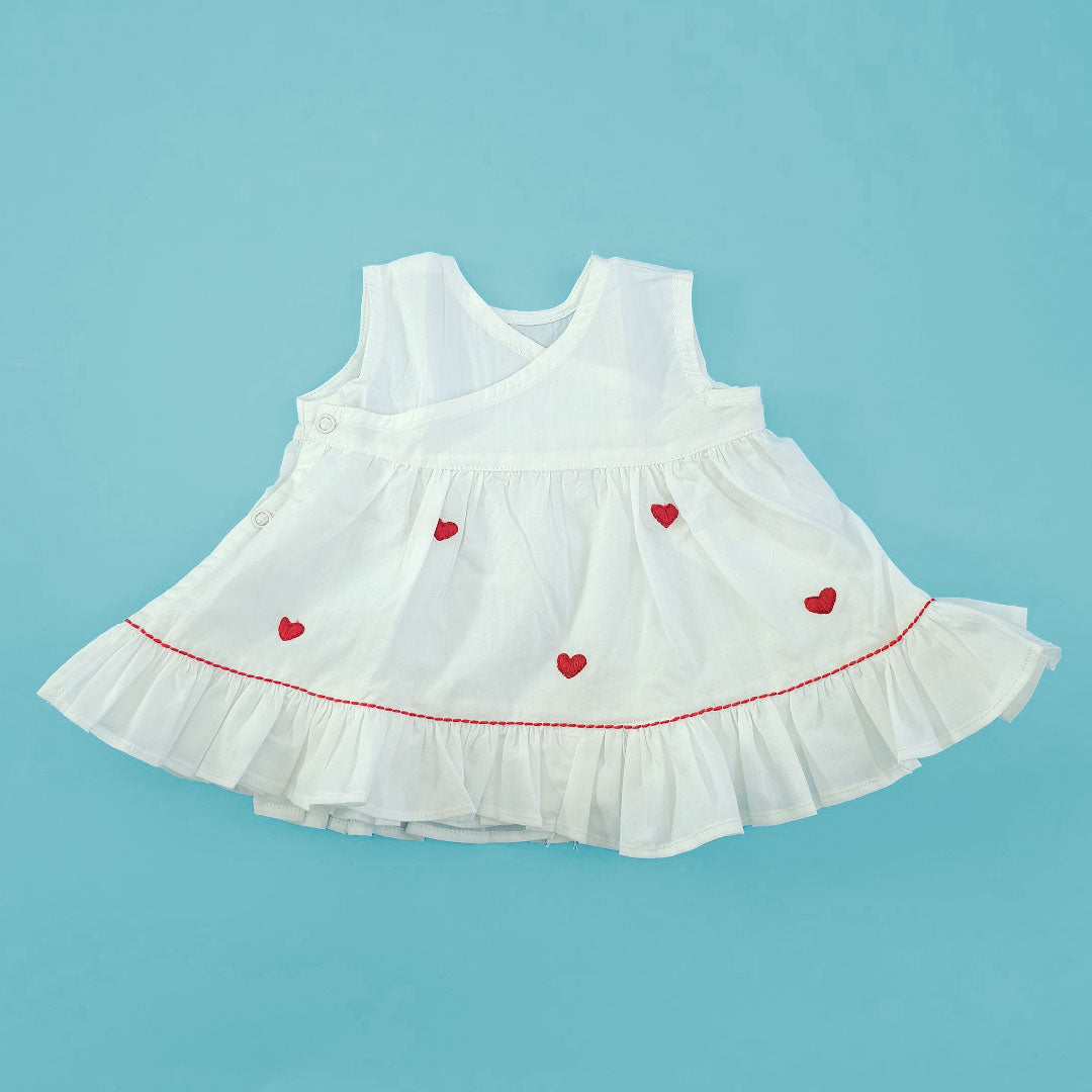 Keebee Organic Cotton Newborn Baby Girl Hamper - Heart full of Love