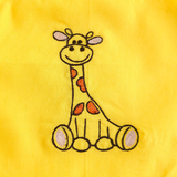 Unisex Baby Embroidered Yellow Jabla - Goofy the Giraffe