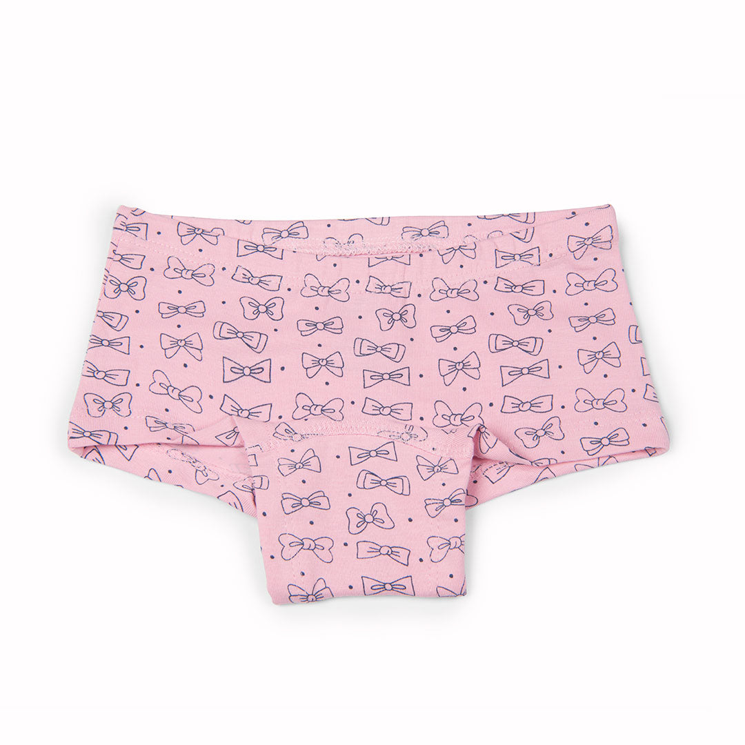 Keebee Organic Cotton Girls Boyshorts - Pack of 6