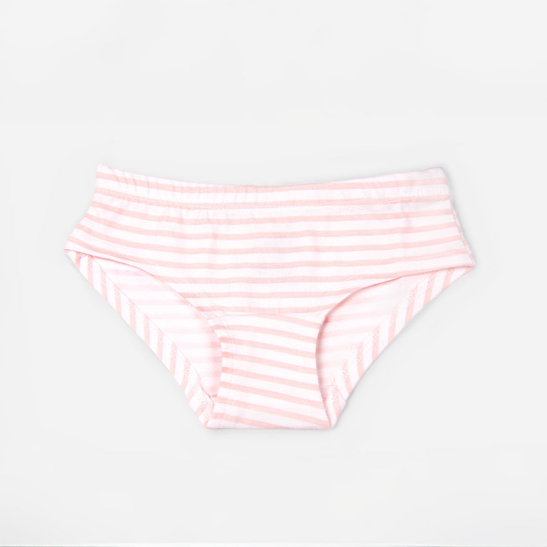 Keebee Organic Cotton Girls Hipsters - Pack of 6