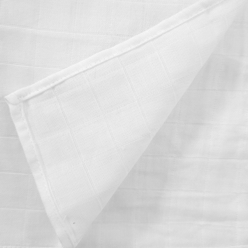 Solid Swaddle/Towel - White