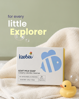 Goat Milk Baby Soap - Gentle Cleansing Soap for Babies & Kids (100g)