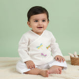Full Sleeve Embroidered Baby Jabla -Dragon Fly