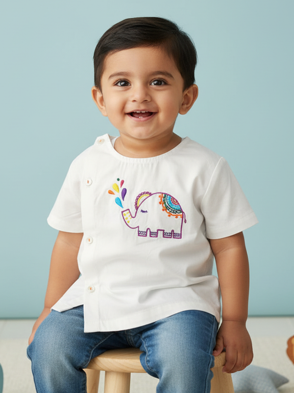 Embroidered Shirts - Elephant Parade