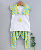 Baby Girl Double Jacket Patiala Set