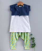 Baby Girl Double Jacket Patiala Set