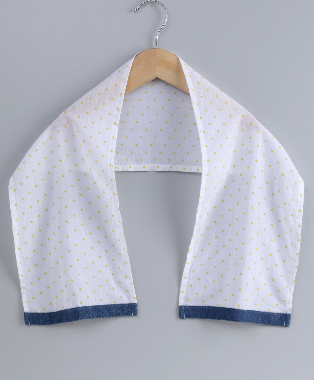Baby Girl Denim Patiyala Set