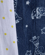 Baby Girl Denim Patiyala Set