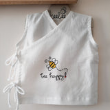 Sleeveless Embroidered Baby Jabla - Bee