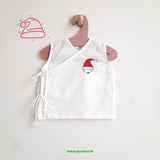 Sleeveless Embroidered Baby Jabla -Merry Cat