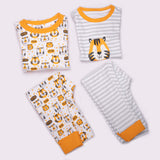Lounge Nightsuit PJ Set - Tiger Combo Set of 2
