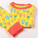 Full Sleeve Lounge Nightsuit PJ Set - Hot Air Balloon