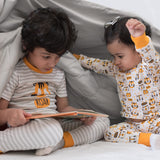 Lounge Nightsuit PJ Set - Tiger Combo Set of 2