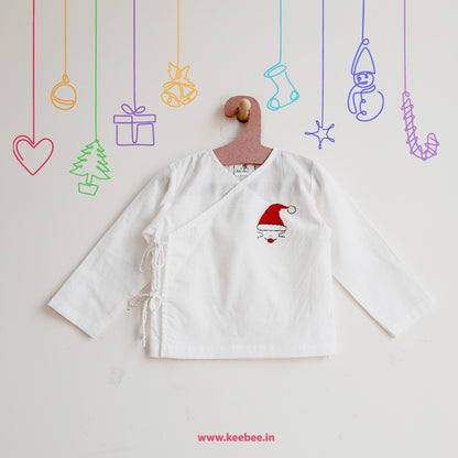 Full Sleeve Embroidered Baby Jabla -Merry Cat