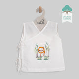 Sleeveless Embroidered Baby Jabla - Lion