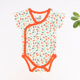Half Sleeve Kimono Onesie Romper - Paper Boats