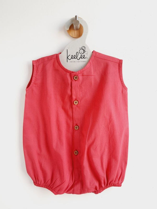 JOE ROMPER - RED